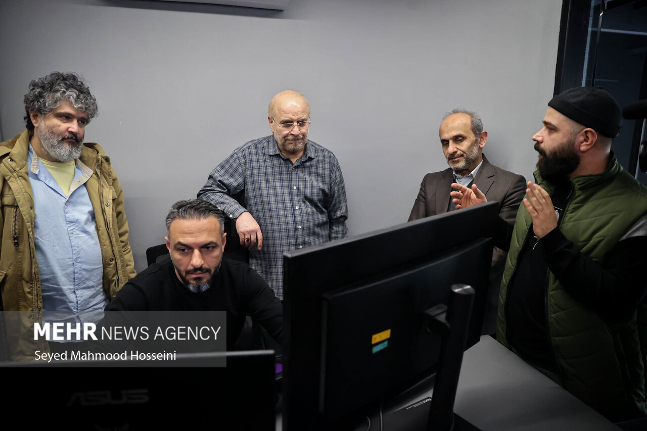 بازدید قالیباف از مراحل ساخت دو سریال تلویزیونی