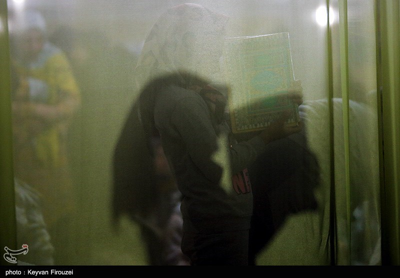 مراسم احیای شب قدر در مسجد جمکران 