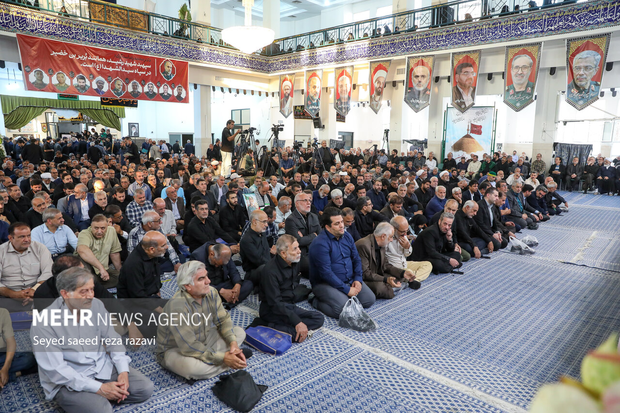 مراسم اربعین شهادت سردارسپهبد شهید غلامعلی رشید