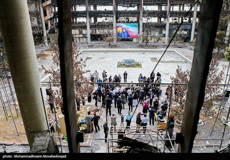 بازدید سفرا از ساختمان شیشه ای صداوسیما