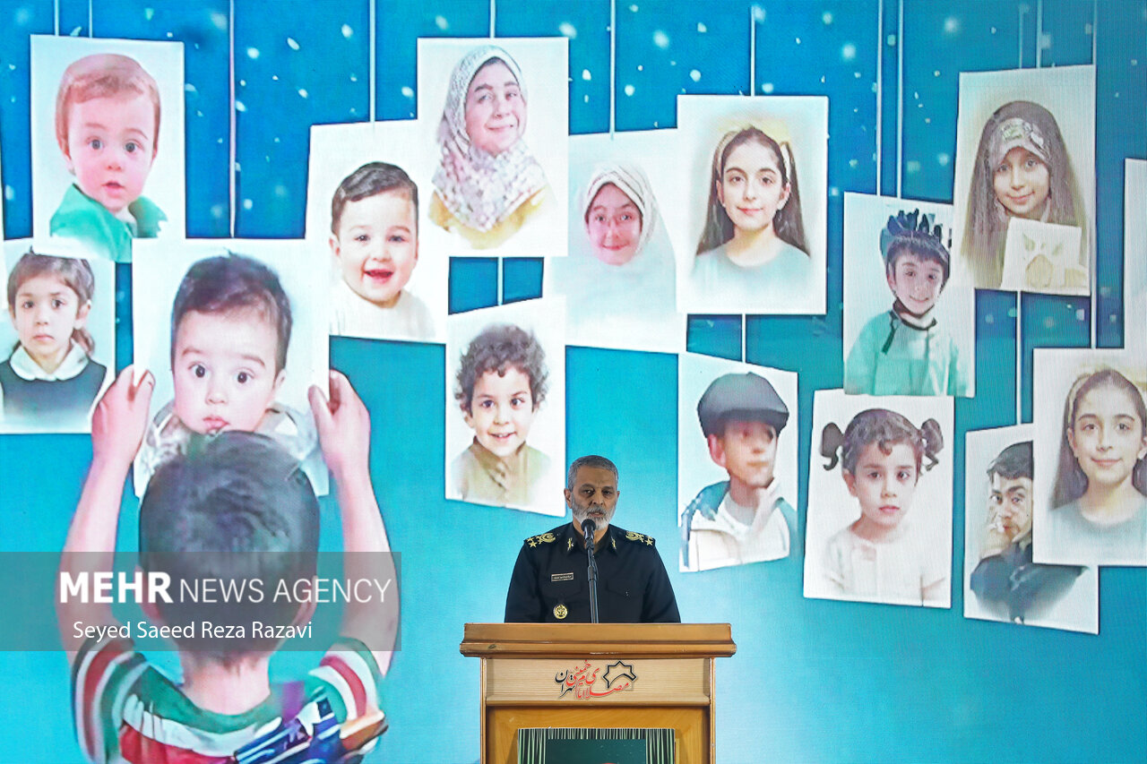 مراسم اربعین شهدای اقتدار ایران