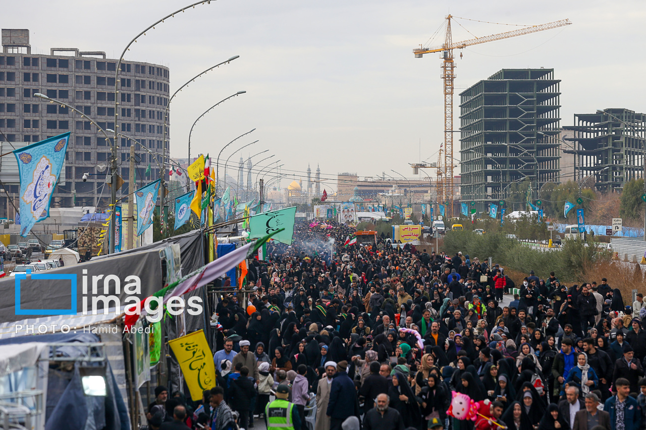 شب نیمه شعبان در مسجد جمکران