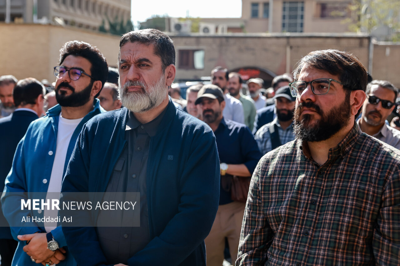 مراسم تشییع پیکر محمد کاسبی