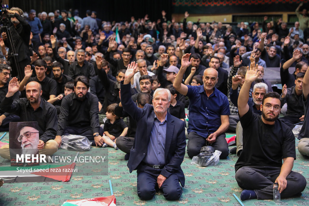 مراسم اربعین شهادت سردار سرلشکر حاج محمدحسن محققی