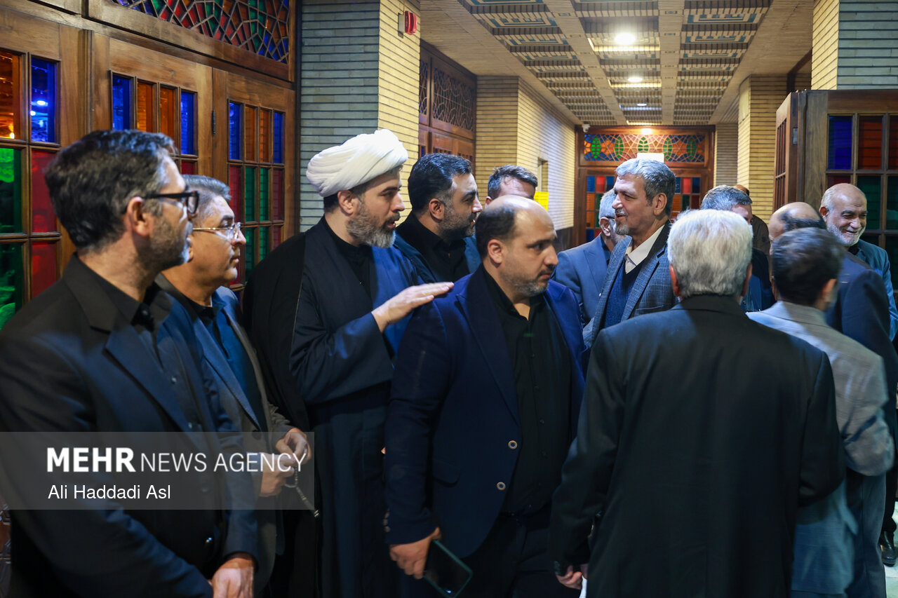 مراسم ترحیم مرحوم محمد قمی