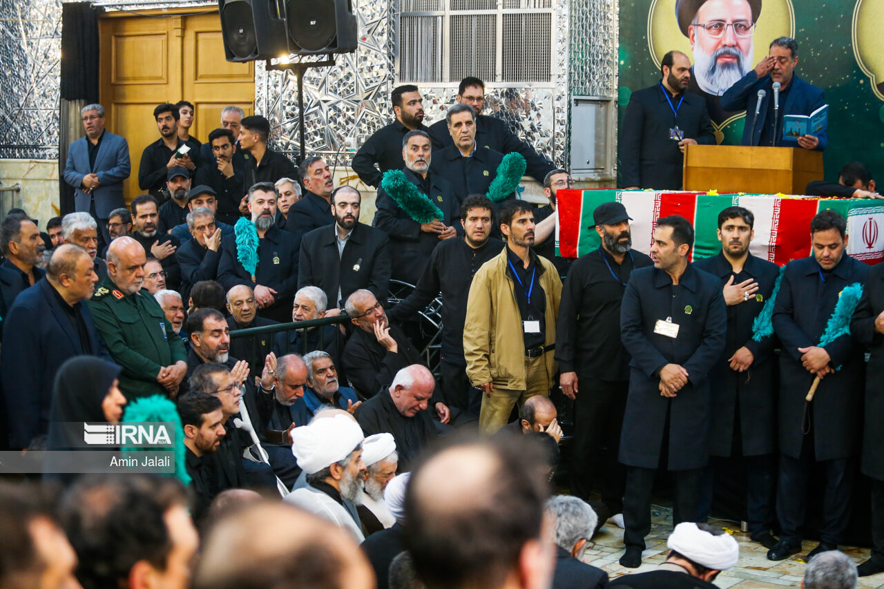 تشییع و تدفین شهید «حسین امیر عبداللهیان» 