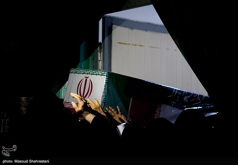 مراسم وداع با پیکر مطهر کونیکو یامامورا