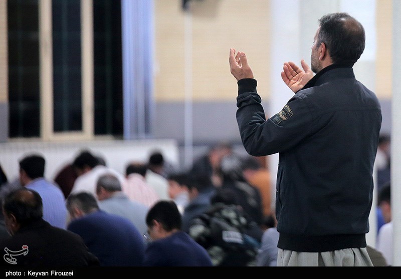 مراسم احیای شب قدر در مسجد جمکران 