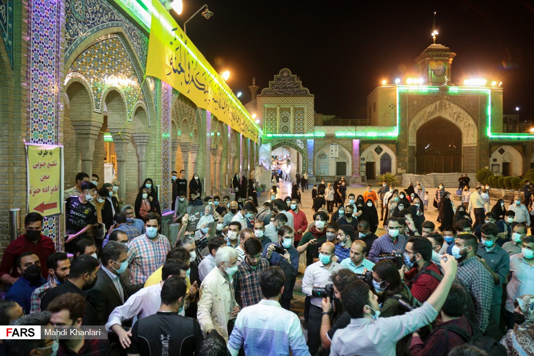 حضور سعید جلیلی درمیان کشاورزان شهر ری