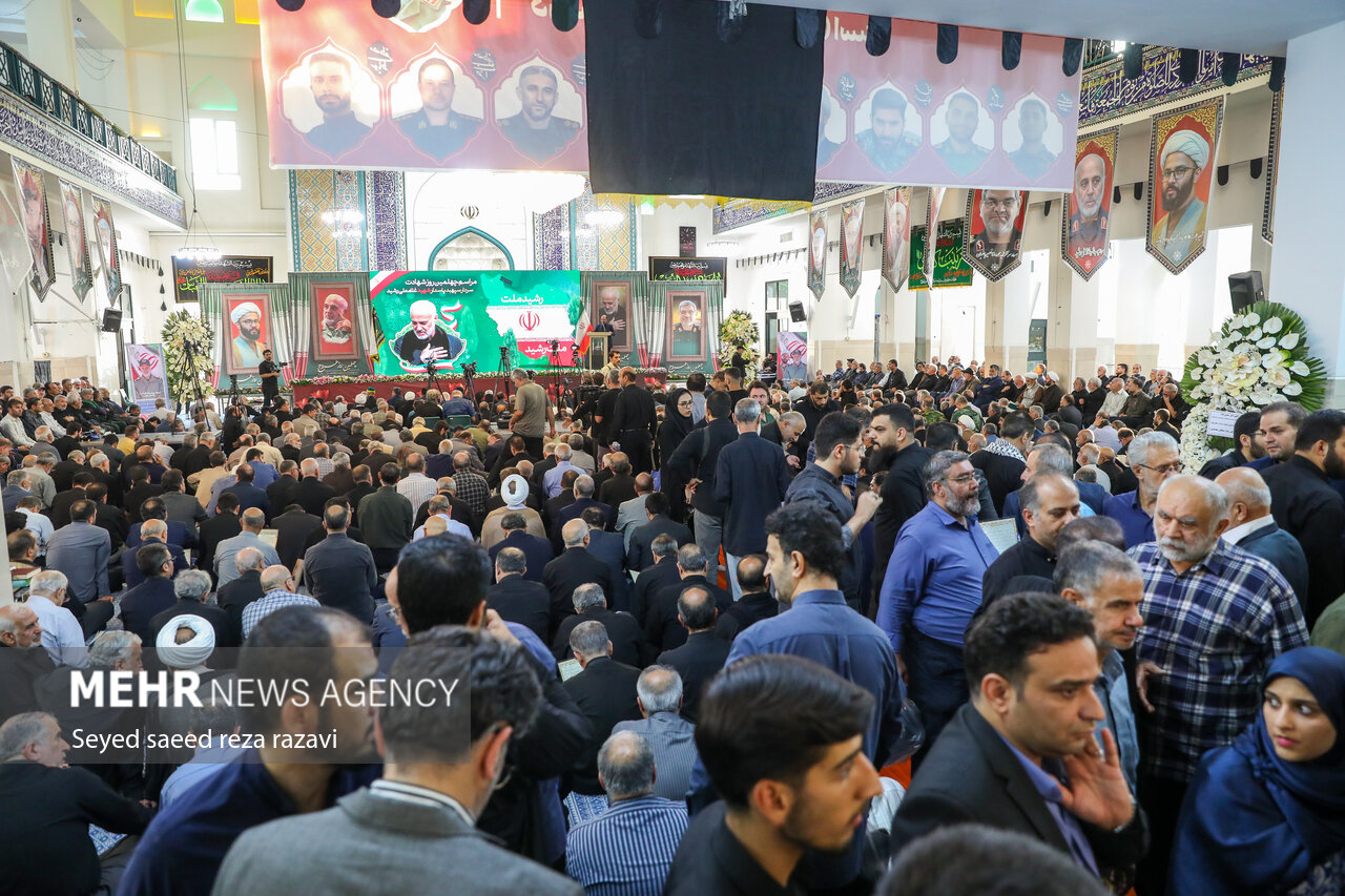 مراسم اربعین شهادت سردارسپهبد شهید غلامعلی رشید