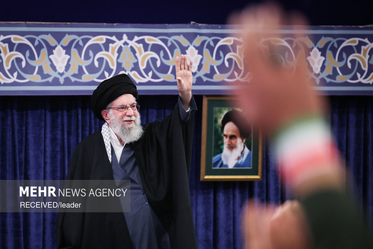 دیدار مردم تبریز و آذربایجان شرقی با رهبر معظم انقلاب