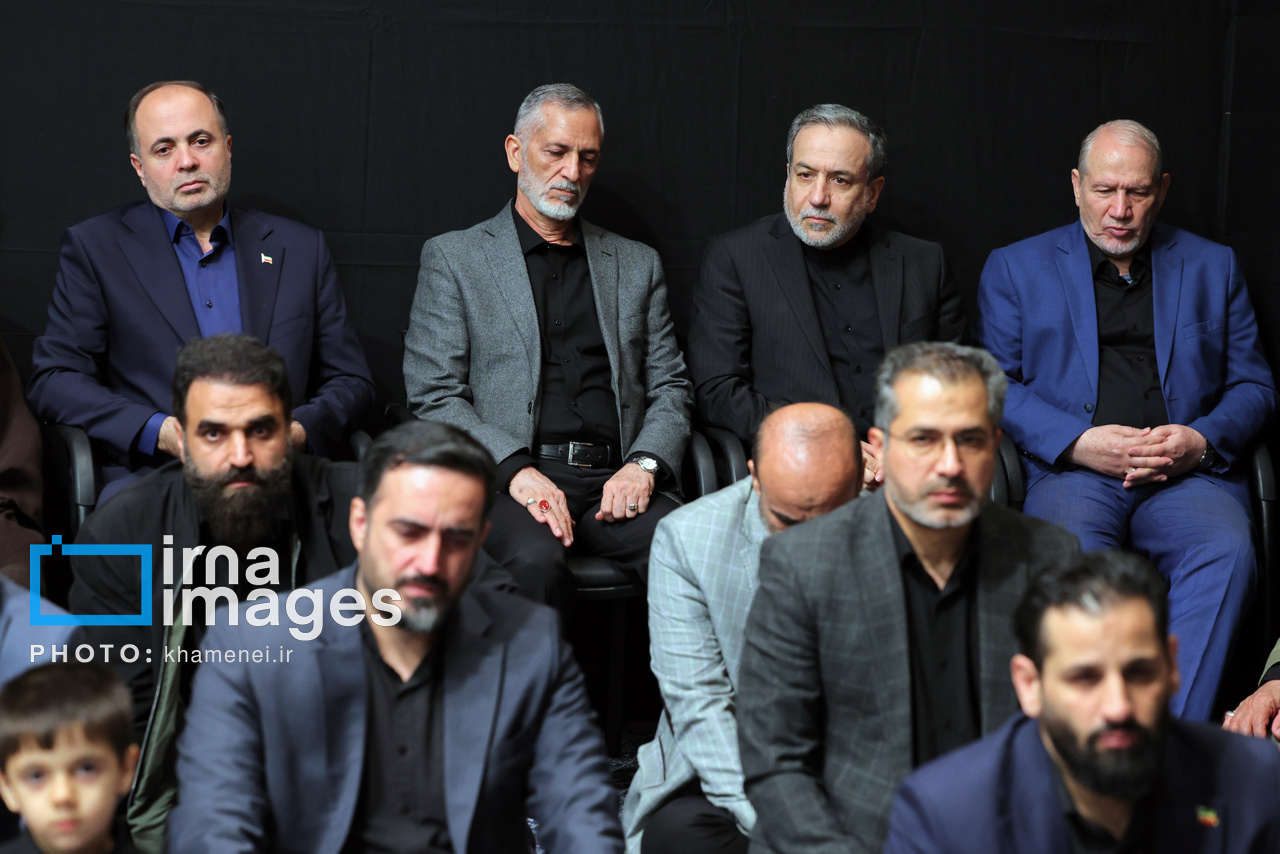 دومین شب عزاداری ایام فاطمیه با حضور رهبر انقلاب