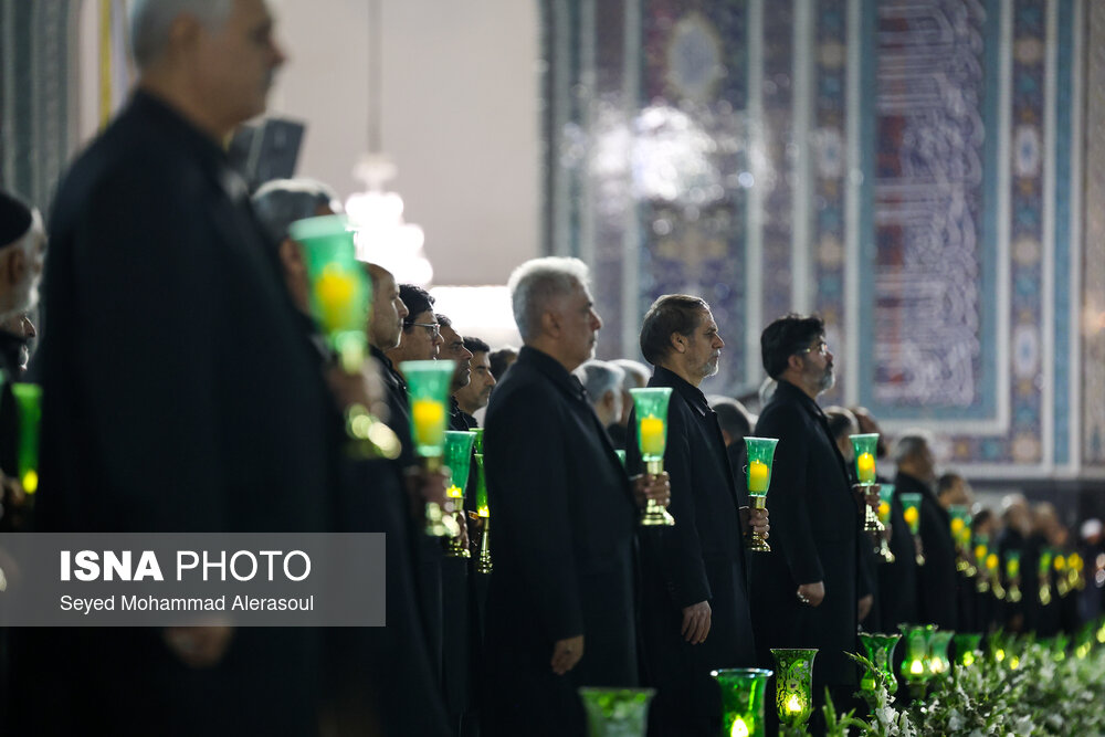 مراسم خطبه خوانی شب شهادت امام رضا (ع)