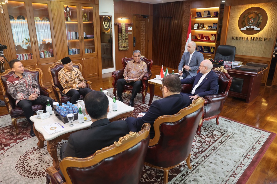 دیدار قالیباف با رییس مجلس مشورتی اندونزی 