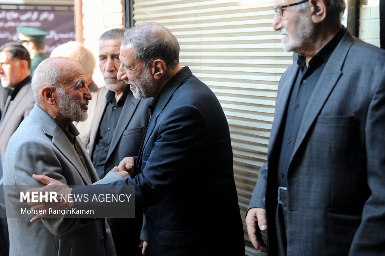 مراسم ختم والده سردار کوثری