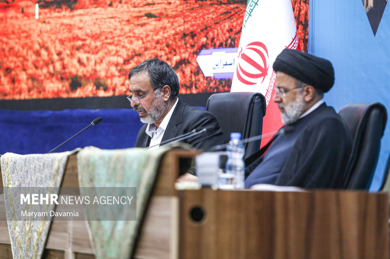 جلسه شورای اداری استان با حضور رییس جمهور