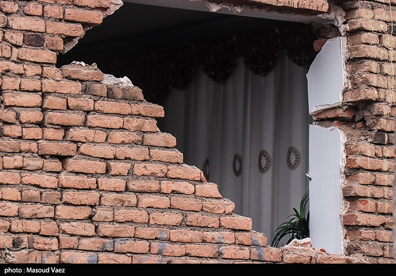 خسارات زلزله خوی