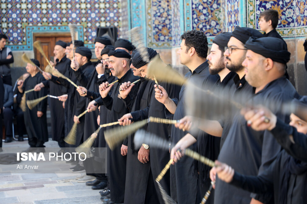 مراسم طشت‌گذاری در اردبیل