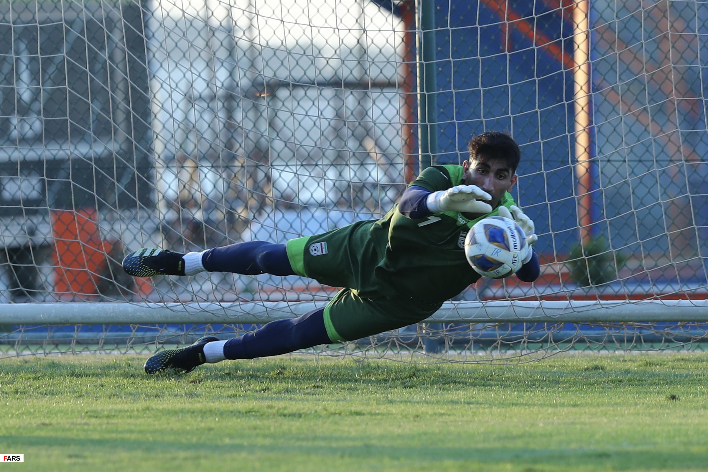 تمرین تیم ملی فوتبال بانوان