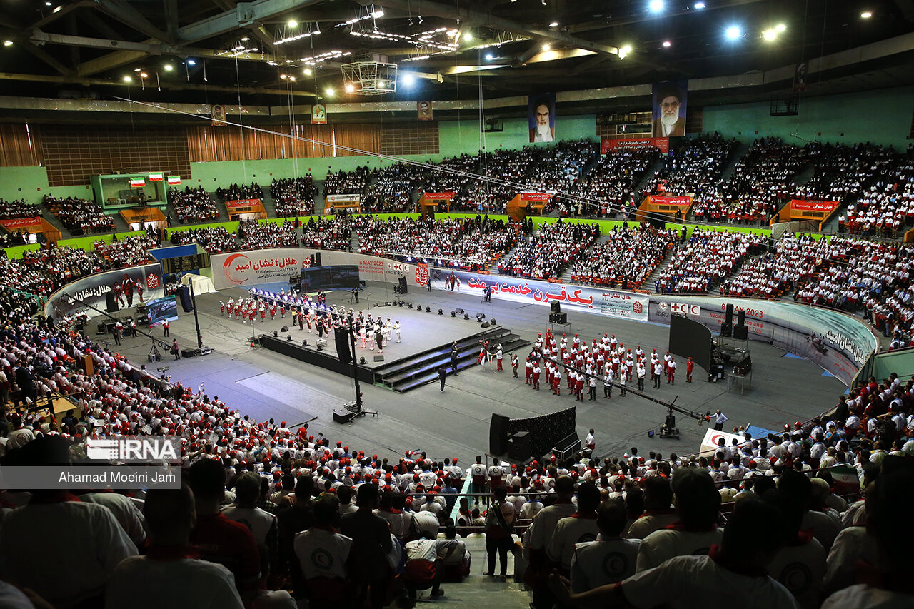 حضور رئیسی در مراسم روز جهانی صلیب سرخ و هلال احمر