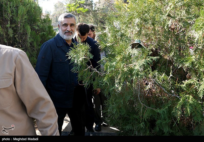 سالگرد شهادت شهید طهرانی مقدم در گلزار شهدای تهران