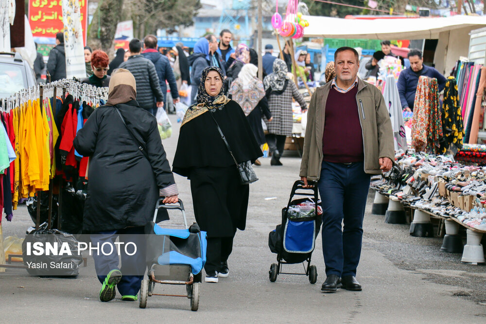 تصاویری از شنبه بازار بندر انزلی