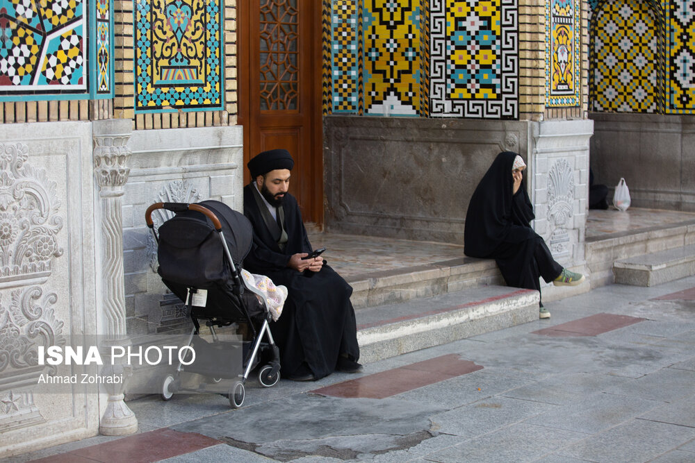 لیلة الرغائب شب آرزوها در حرم حضرت فاطمه معصومه(س)