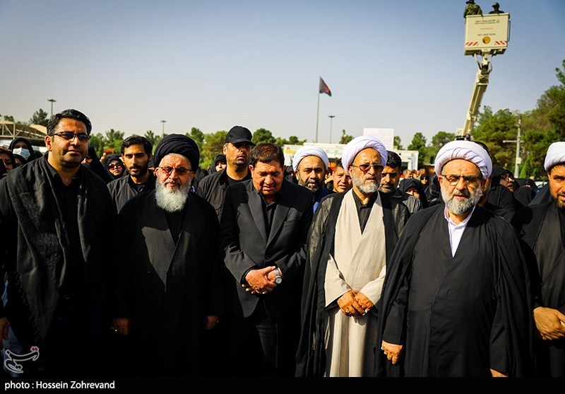 تشییع پیکر سردار شهید امیر علی حاجی زاده