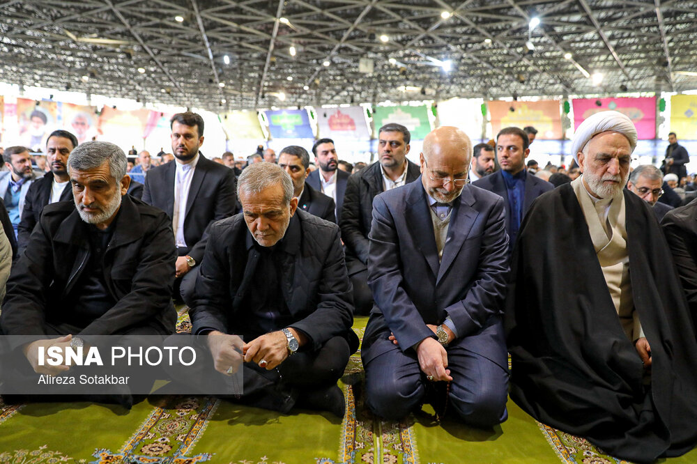 حضور مسئولین نظام در مراسم روز قدس در تهران