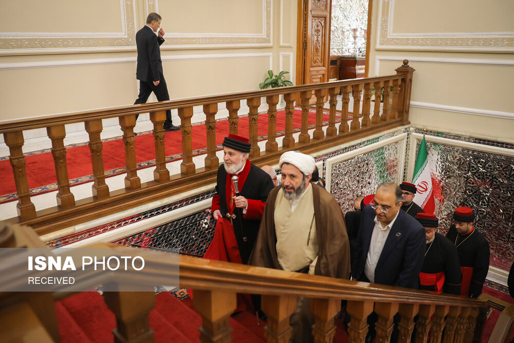 دیدار رهبر جهانی کلیسای شرق آشوری با قالیباف