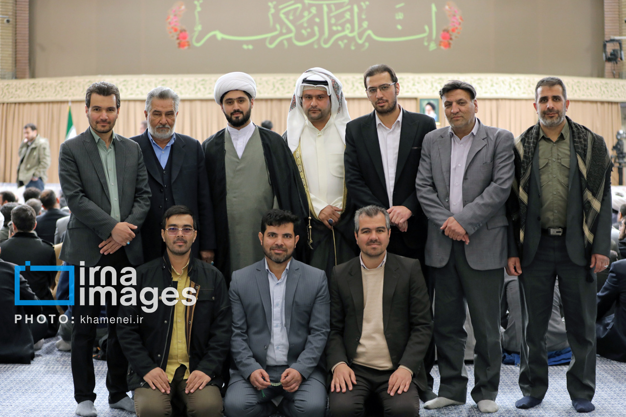 رهبر انقلاب در محفل قرآنی