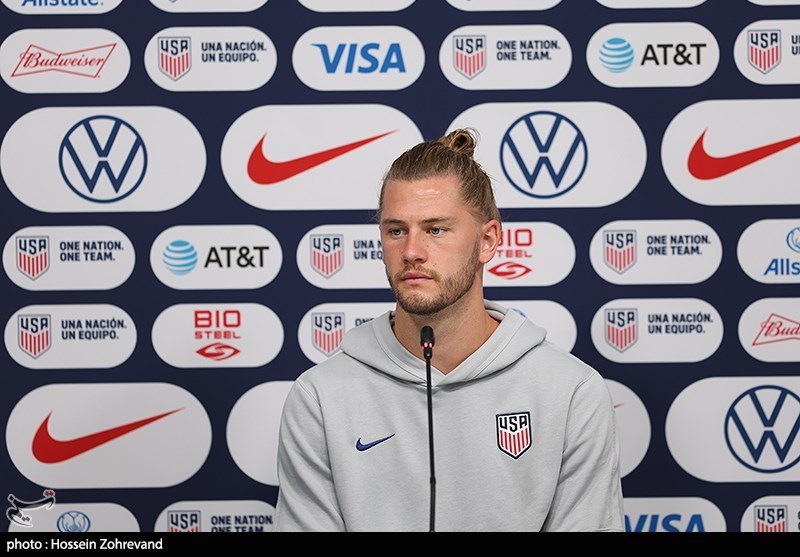 تمرین تیم ملی آمریکا 