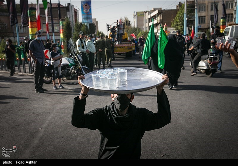 پیاده روی جاماندگان اربعین حسینی(ع) در تهران