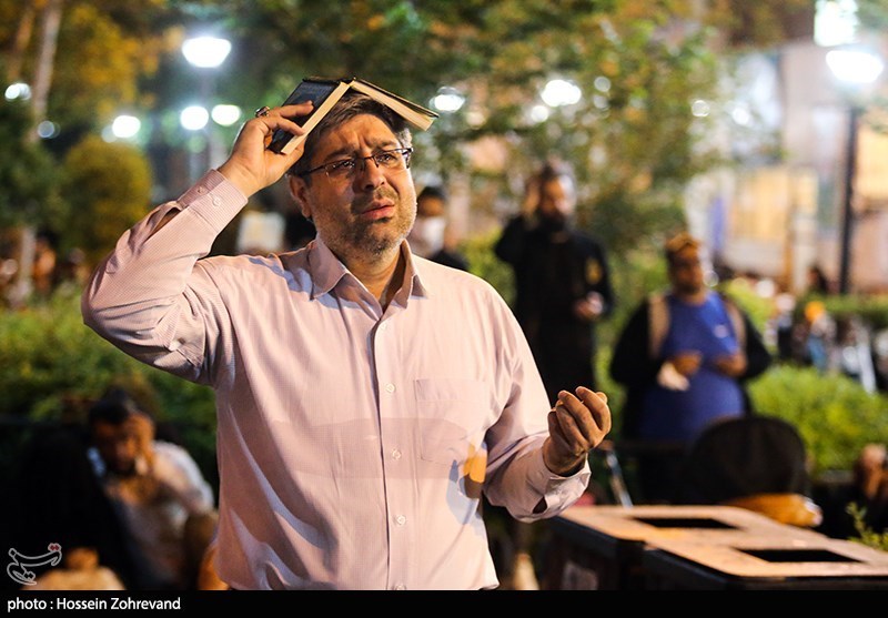  مراسم احیای شب بیست و یکم ماه رمضان در مسجد ارک