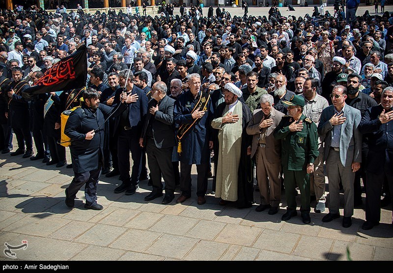  تشییع و تدفین شهدا حادثه تروریستی حرم شاهچراغ (ع)