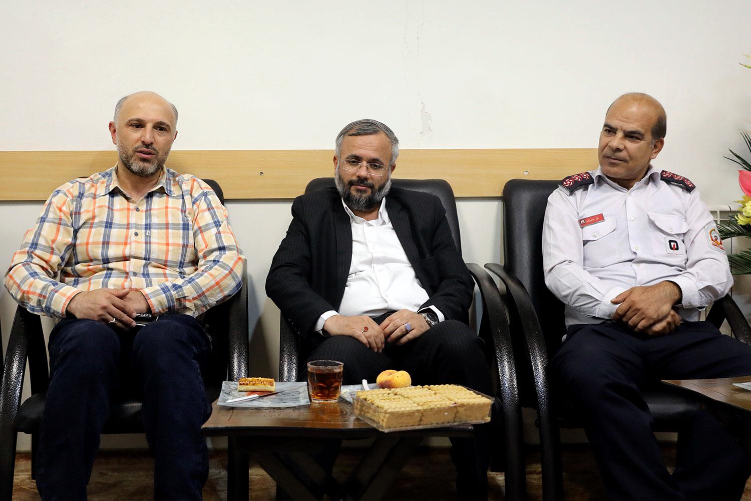 تقدیر معاونت اجرایی مجلس از آتش نشانان