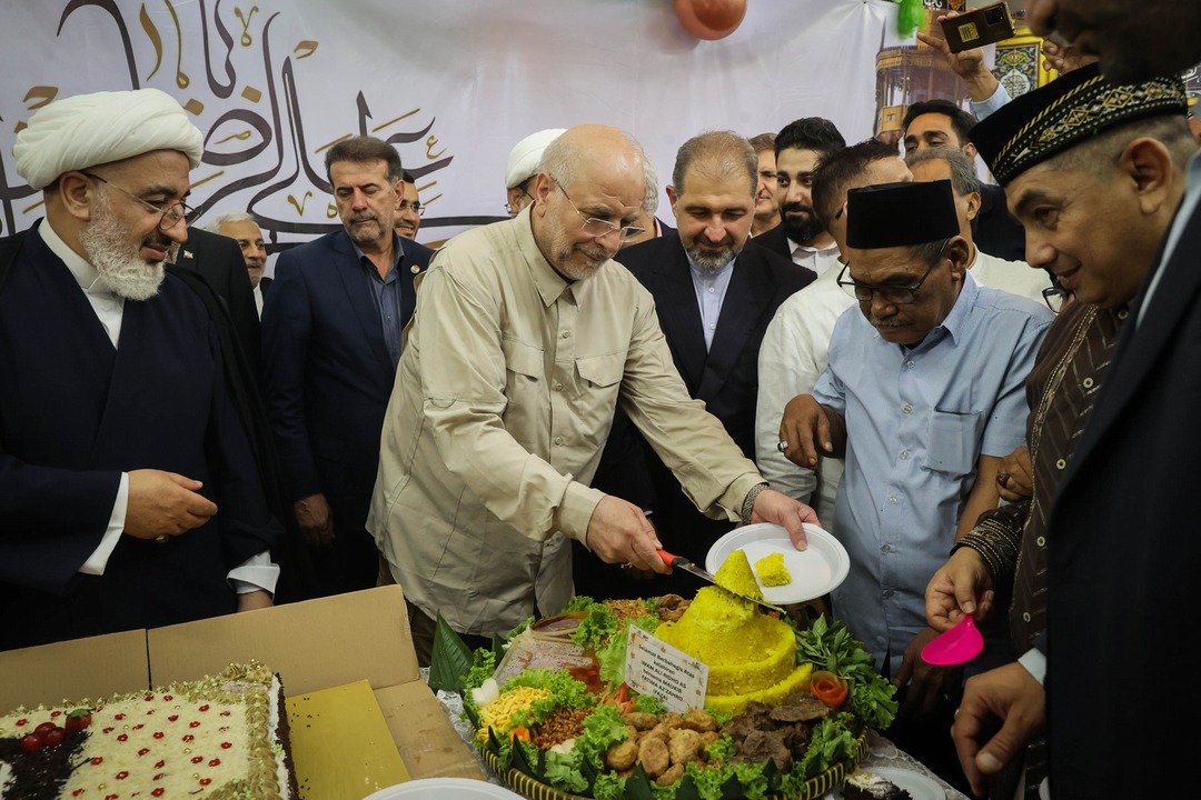 حضور قالیباف در مرکز فرهنگی اسلامی اندونزی