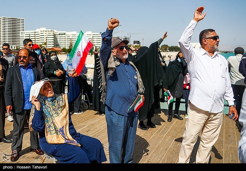 تصاویری از راهپیمایی ۲۲ بهمن در استانها 