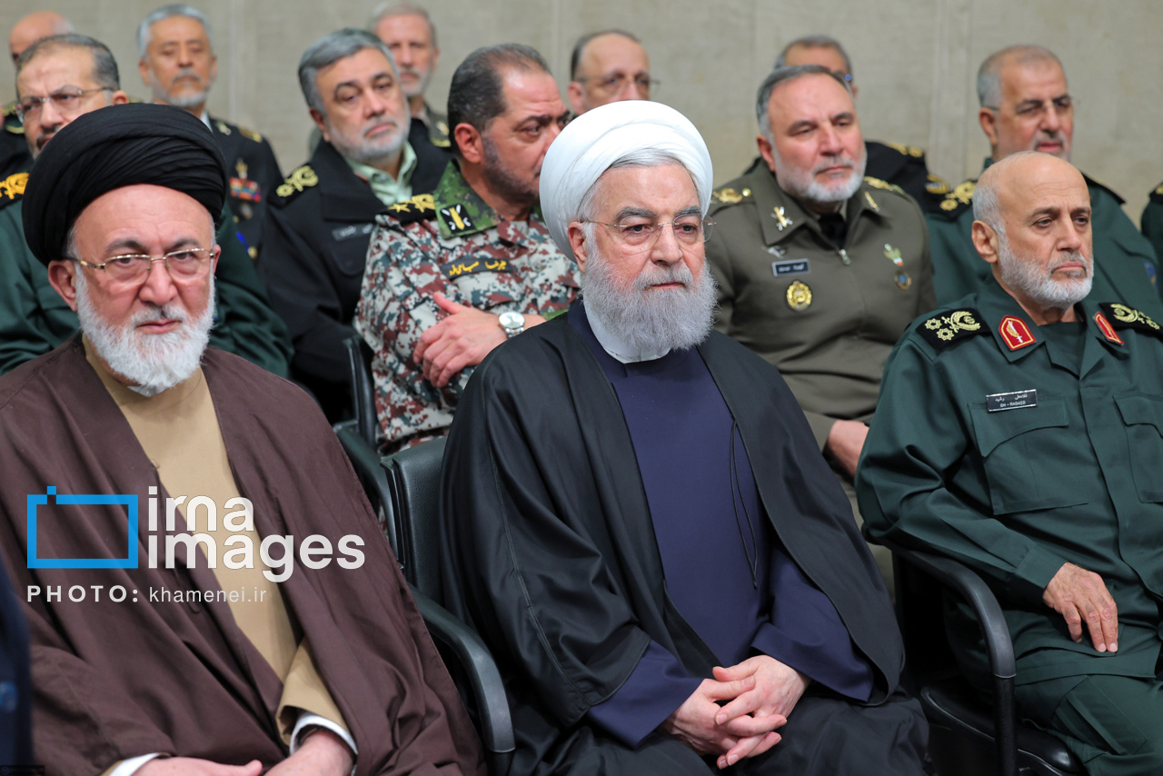 دیدار مسئولان و کارگزاران نظام با رهبر معظم انقلاب