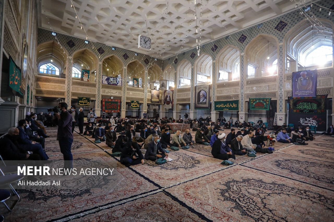 مجلس ترحیم آیت الله محسن مجتهد شبستری