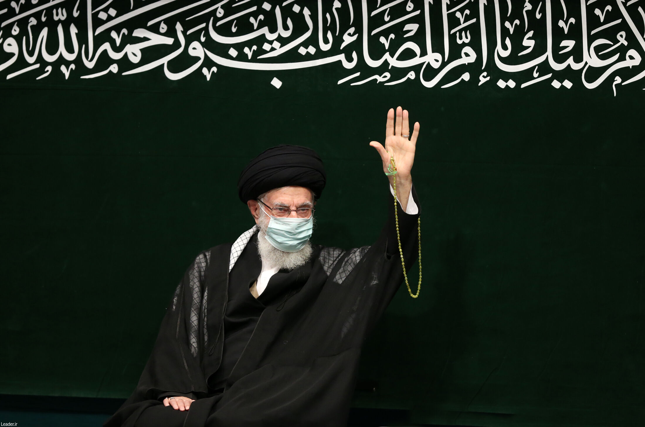 مراسم عزاداری اربعین حسینی با حضور رهبر انقلاب