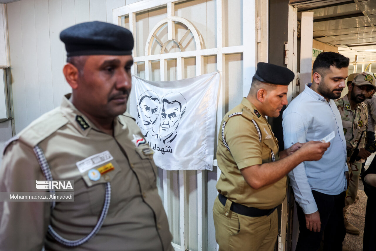 حضور معاون اول رئیس جمهور در پایانه مرزی شلمچه