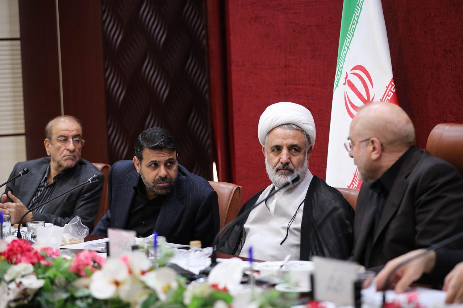 حضور قالیباف در نشست دیوان محاسبات کشور