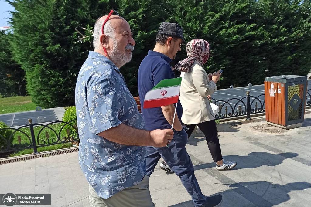 برگزاری تجمع در استانبول در حمایت از ایران