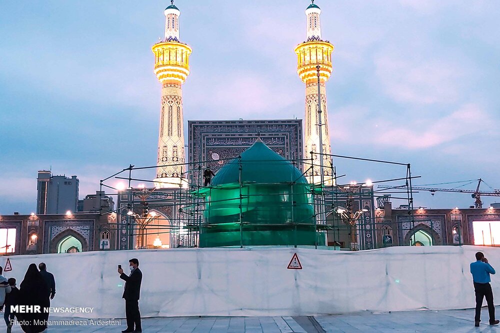 حال و هوای حرم مطهر رضوی