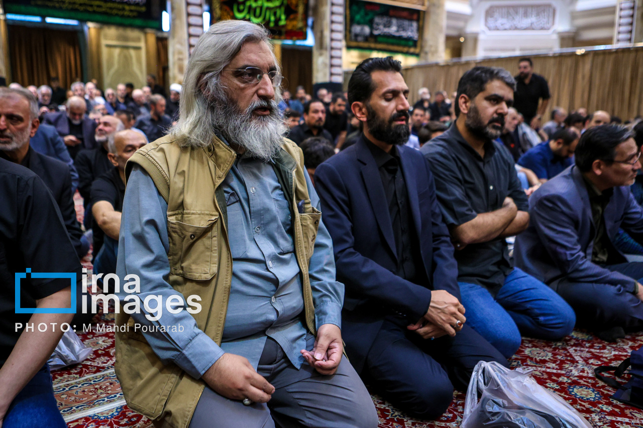 قالیباف و پزشکیان در مجلس ترحیم احمد توکلی