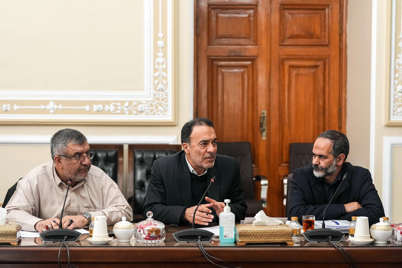 دیدار اعضای کمیسیون کشاورزی مجلس با قالیباف