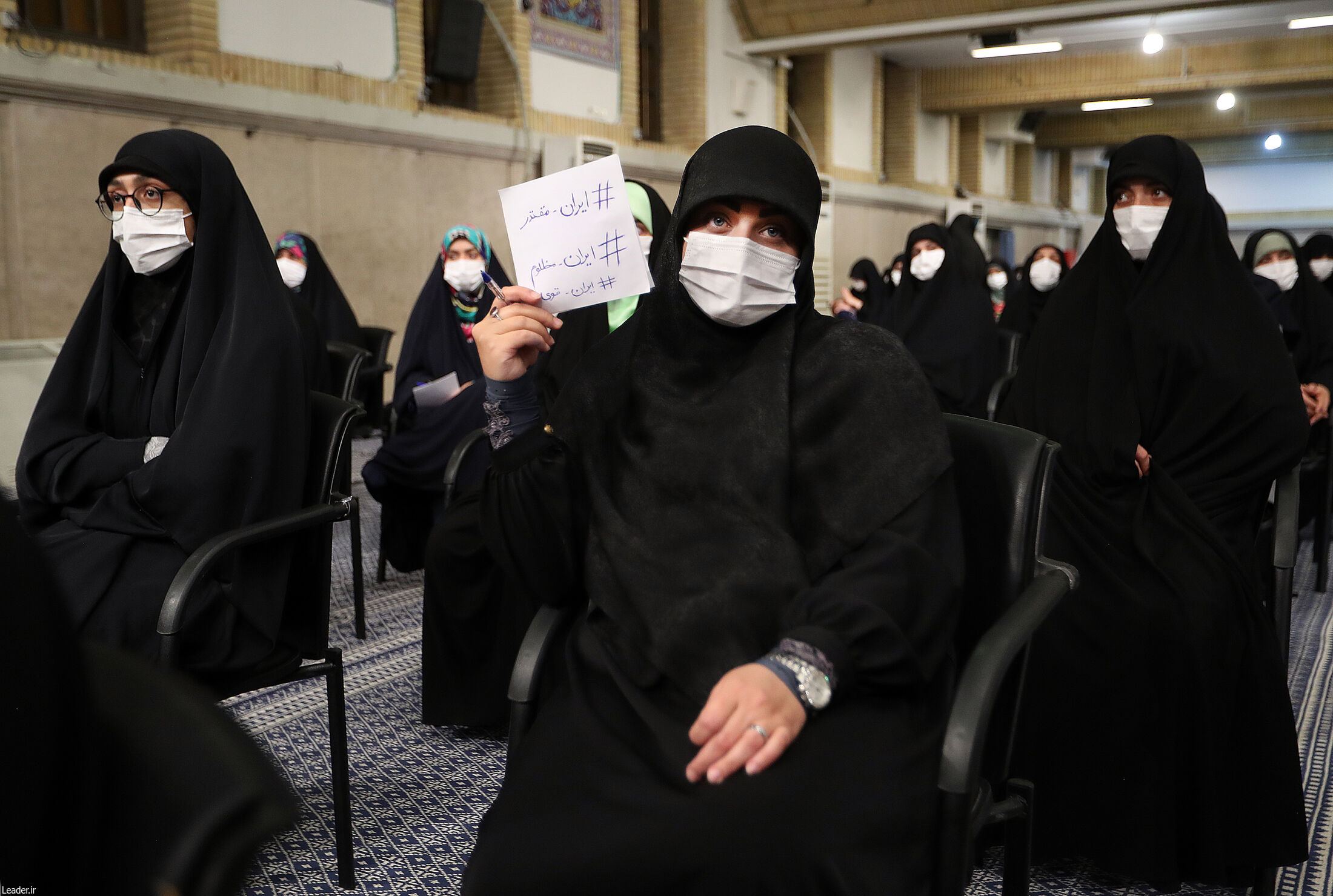 دیدار نخبگان و استعدادهای برتر تحصیلی با رهبرانقلاب