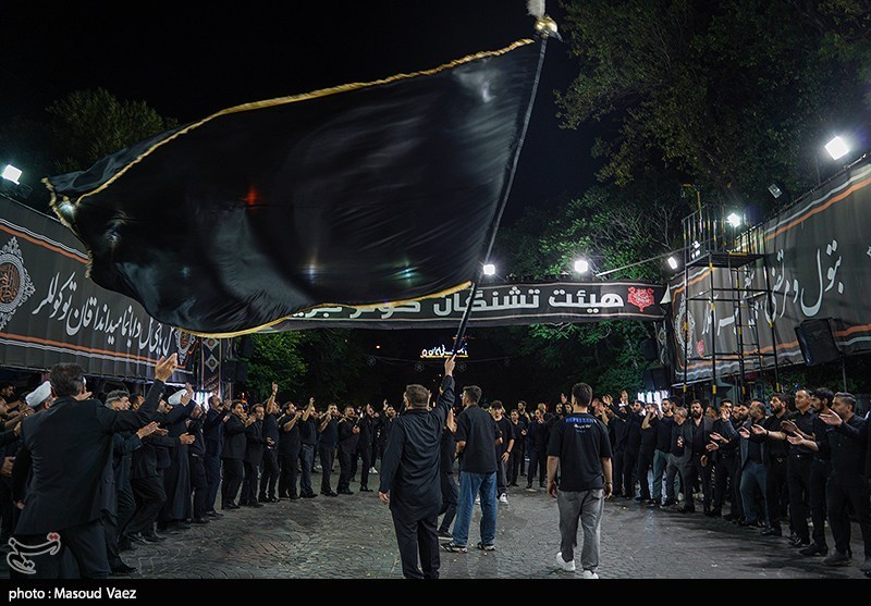 مراسم عزاداری شاه حسین گویان در تبریز