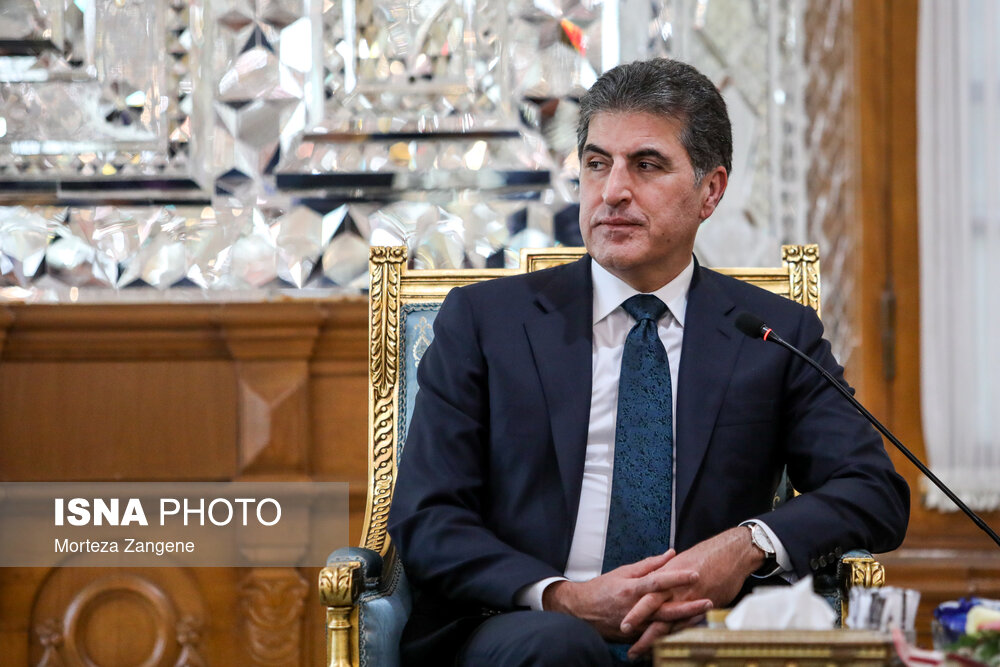 دیدار رییس اقلیم کردستان عراق با قالیباف